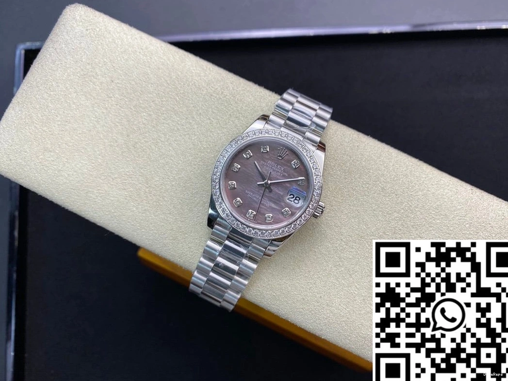 31MM Rolex Factory Datejust M178384-0019 EW Diamond-set Dial 0719